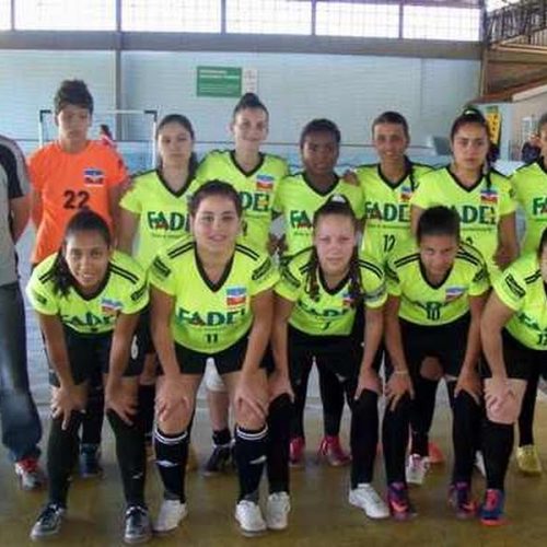 Participação do futsal feminino ferreirense nos Jogos Regionais de Lins