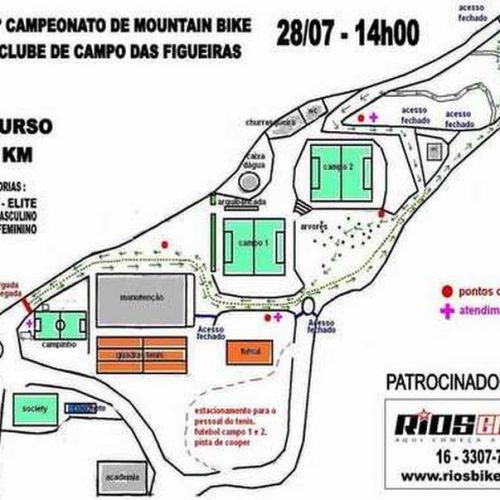 1º Campeonato de Mountain Bike no Clube de Campo das Figueiras