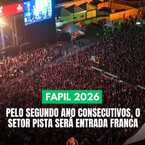 Leme terá FAPIL 2026 com shows e entrada gratuita na pista todos os dias