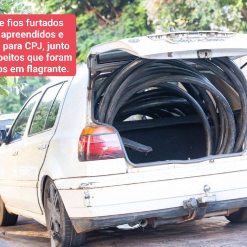 Grupo da mesma família é detido por furto de cabos em Ribeirão Preto (SP)