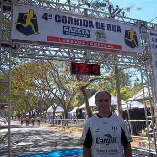 Atleta do PFFC é vice-campeão em Piracicaba na categoria 50 a 54 anos