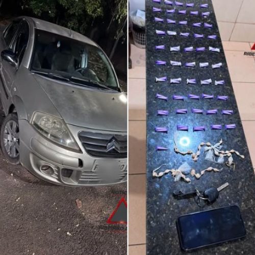 Homem é preso com drogas após perseguição policial em São Carlos