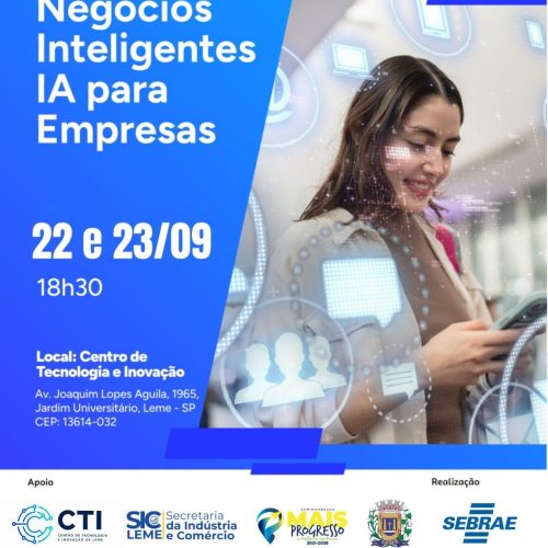 Workshop em Leme (SP) ensina como usar inteligência artificial nos negócios