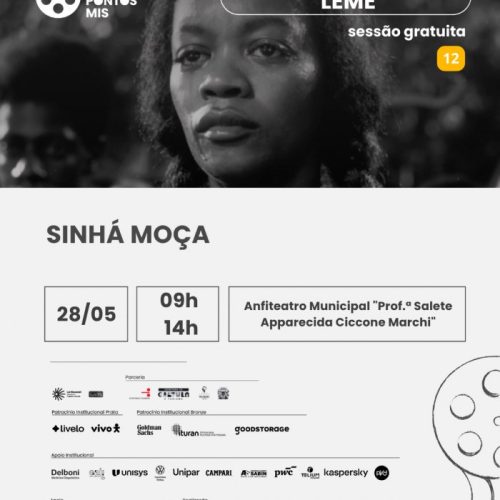 Pontos MIS leva programação gratuita de cinema ao público de Leme em maio