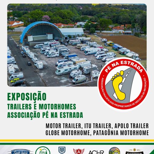 Santa Rita do Passa Quatro recebe exposição de trailers e motorhomes