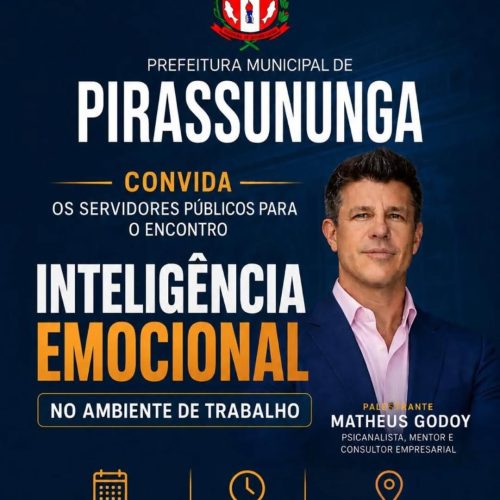 Prefeitura de Pirassununga promove encontro sobre inteligência emocional no ambiente de trabalho