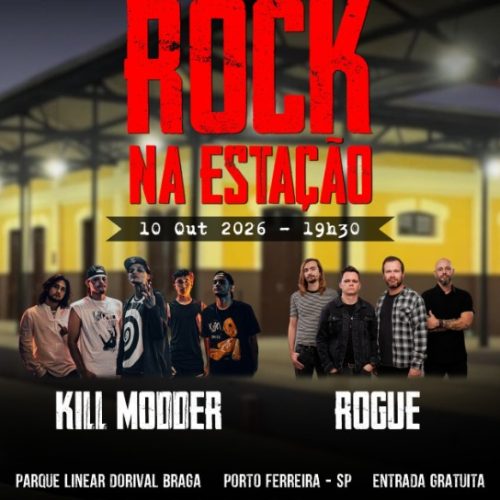 Rock na Estação terá shows gratuitos com duas bandas em Porto Ferreira