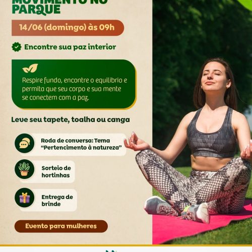 Araraquara promove manhã de meditação e conexão com a natureza no Parque do Botânico