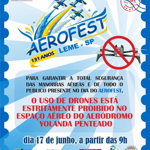 AeroFest 2026 terá transporte gratuito e show da Esquadrilha da Fumaça em Leme