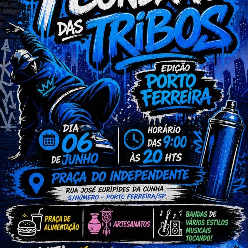 9ª conexão das tribos chega a Porto Ferreira com música, arte e cultura urbana