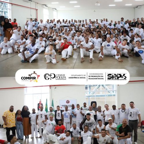 Capoeira reúne centenas de participantes e fortalece cultura afro-brasileira em Santa Rita