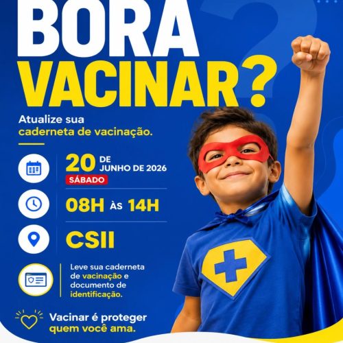Leme realiza campanha de vacinação contra a gripe no dia 20 de junho
