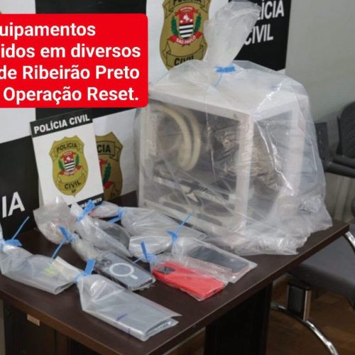 Operação Reset investiga esquema de desbloqueio de celulares roubados em Ribeirão Preto (SP)