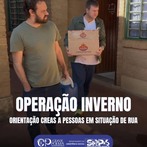 Operação Inverno reforça atendimento a pessoas em situação de rua em Santa Rita do Passa Quatro