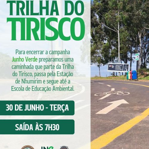 Ecocaminhada na Trilha do Tirisco encerra programação do Junho Verde em Santa Rosa de Viterbo