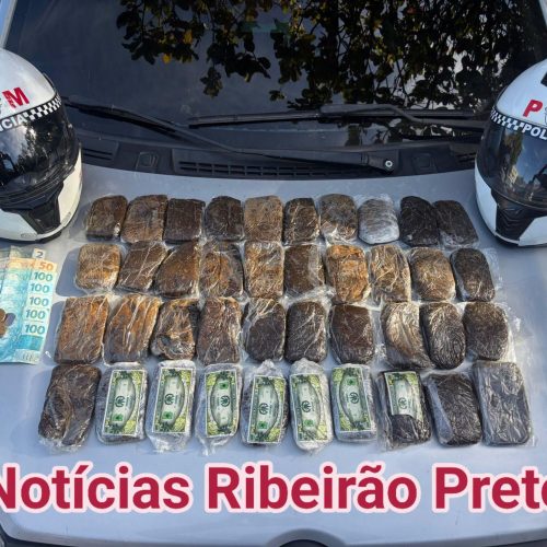 Haxixe avaliado em R$ 280 mil é apreendido após perseguição policial em São Carlos