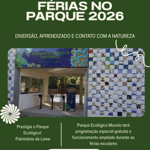 Leme promove Férias no Parque 2026 com programação gratuita para toda a família