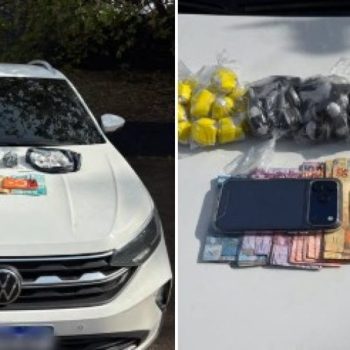 Ação da PM interrompe esquema de tráfico com entregas por motoboys em São Carlos