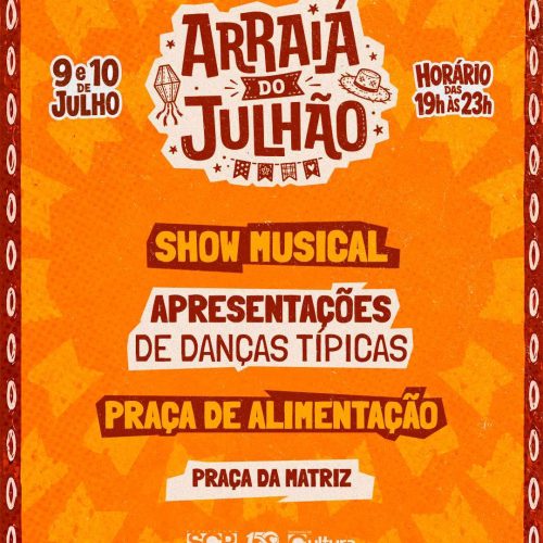 Arraiá do Julhão anima Santa Cruz das Palmeiras com dois dias de festa na Praça da Matriz