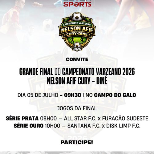 Domingo terá finais do Campeonato Varzeano em Santa Rita do Passa Quatro
