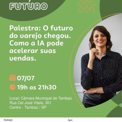 Tambaú recebe capacitação gratuita sobre inteligência artificial aplicada ao varejo