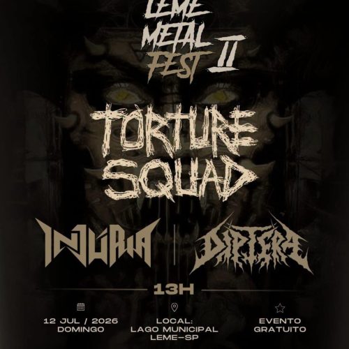 Leme (SP) recebe segunda edição do Leme Metal Fest com shows gratuitos e ação solidária