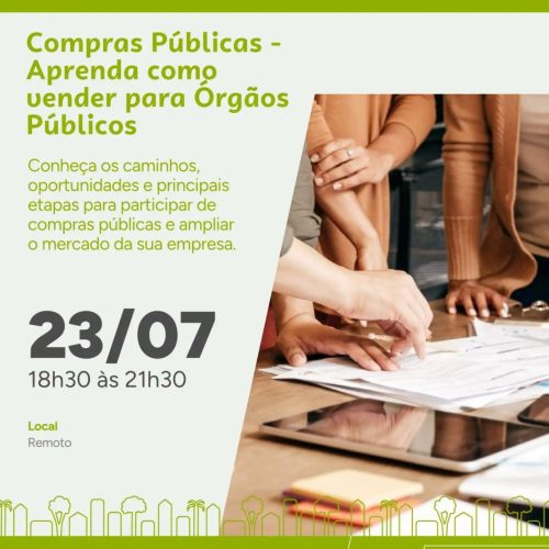 Santa Rosa de Viterbo oferece curso remoto sobre compras públicas para empreendedores