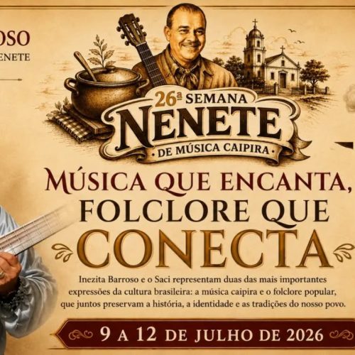Semana Nenete celebra a cultura caipira com música, folclore e tradições em Pirassununga