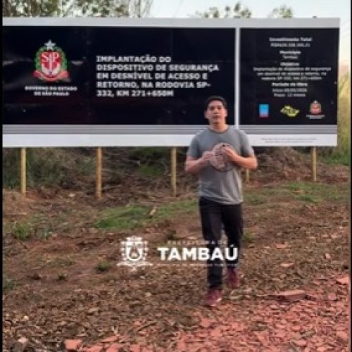 Após anos de espera, obra do dispositivo elevado sai do papel em Tambaú