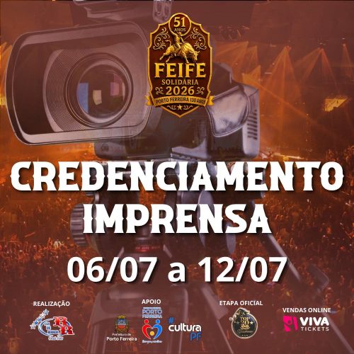 Feife 2026 abre credenciamento para profissionais da imprensa