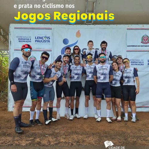 São Carlos amplia coleção de medalhas no ciclismo dos Jogos Regionais