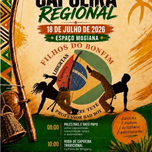Santa Rosa de Viterbo promove Encontro Regional de Capoeira no dia 18 de julho
