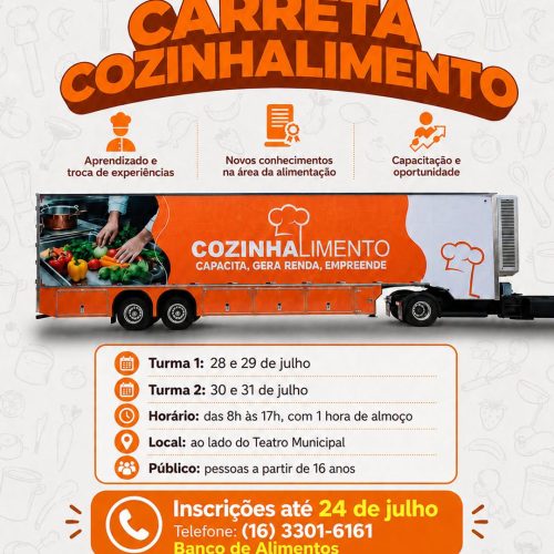 Projeto Cozinhalimento abre inscrições para cursos gratuitos de panificação em Araraquara