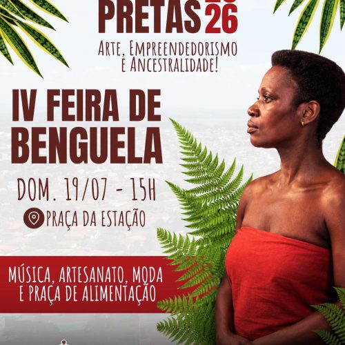 Feira de Benguela destaca empreendedorismo negro e celebra a cultura afro-brasileira em Santa Rita do Passa Quatro