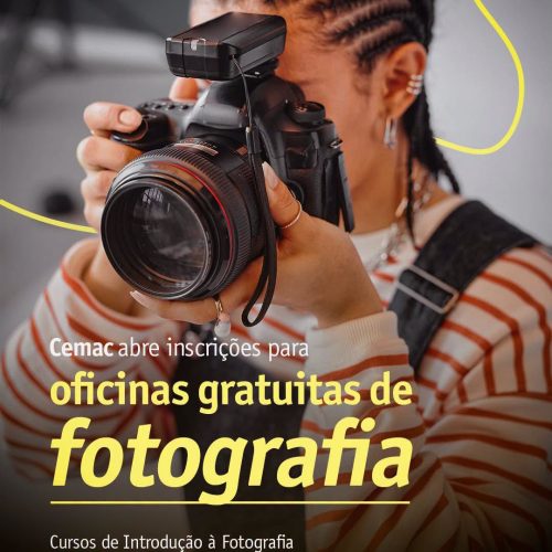 São Carlos abre inscrições para oficinas gratuitas de fotografia no Cemac
