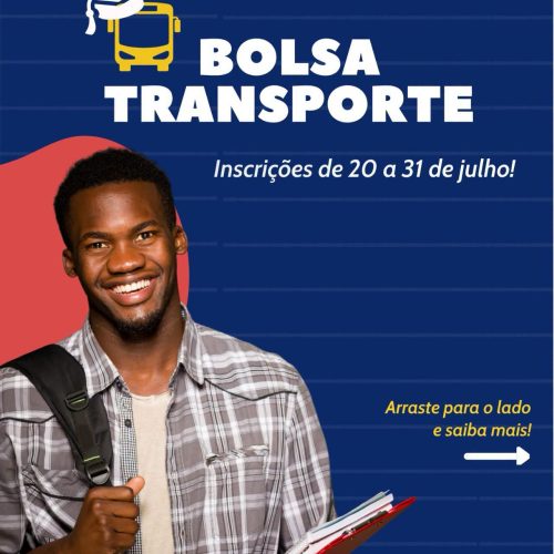 Inscrições para Bolsa Transporte de estudantes seguem abertas em Tambaú