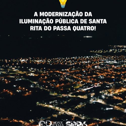Santa Rita amplia iluminação em LED e reforça segurança nas ruas