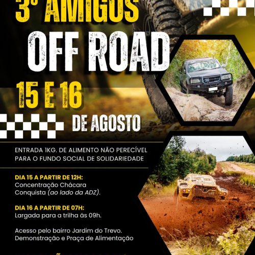3 Amigos Off Road promete aventura e solidariedade em Tambaú (SP)
