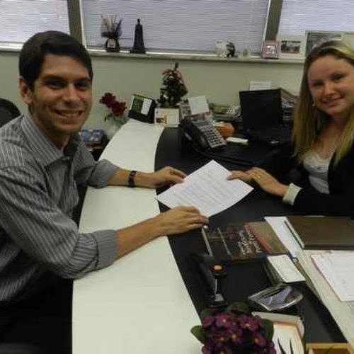 Deputada estadual Vanessa Damo recebe a visita de Miguel Bragioni