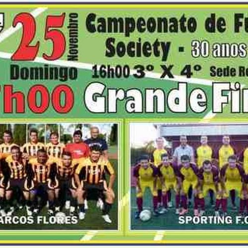 Final do Torneio 30 anos do PFFC acontece no domingo (28)