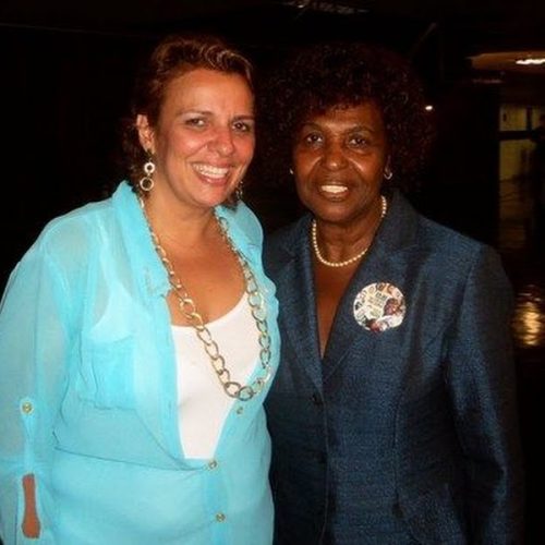 Renata Braga mantém contato com lideranças do movimento negro em Brasília