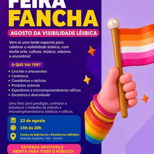 Araraquara recebe Feira Fancha em celebração à visibilidade lésbica
