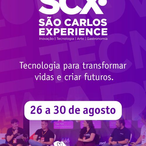 São Carlos recebe cinco dias de inovação, ciência e tecnologia