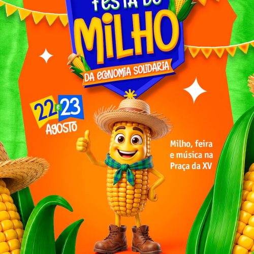 São Carlos recebe Festa do Milho na Praça da XV neste fim de semana