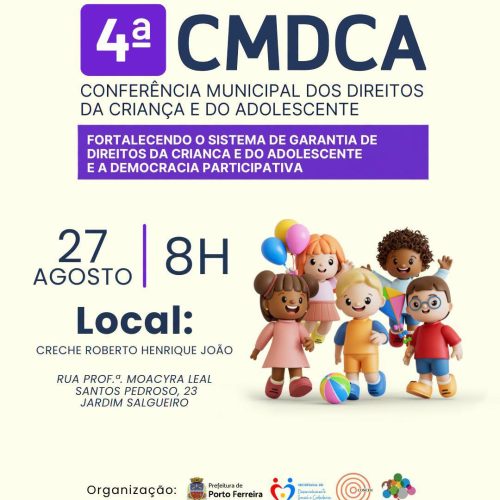 Porto Ferreira recebe conferência sobre os direitos de crianças e adolescentes