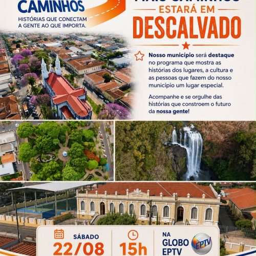 Descalvado ganha destaque no programa Mais Caminhos neste sábado (22/08)