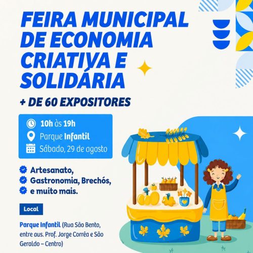 Feira de Economia Criativa reúne mais de 60 expositores em Araraquara