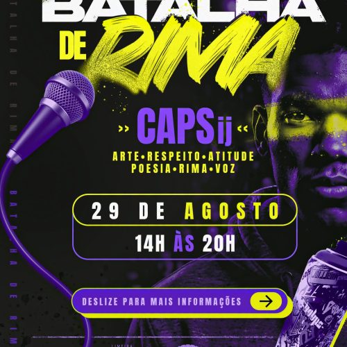 Limeira recebe batalha de rimas neste sábado (29/08)