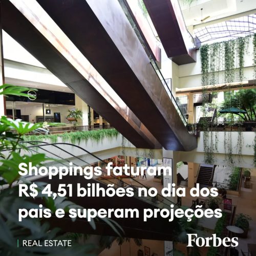 Shoppings movimentaram mais R$ 4,5 bilhões na semana do Dia dos Pais