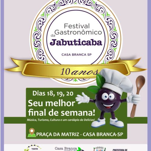 Casa Branca celebra 10 anos do Festival Gastronômico da Jabuticaba
